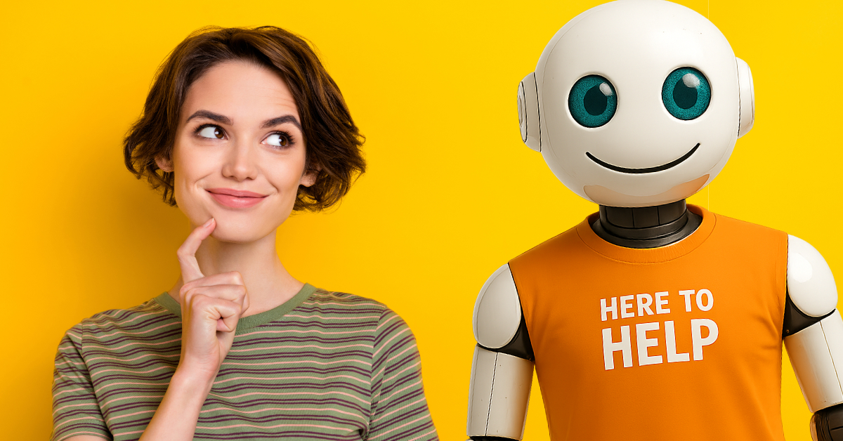 AI Robot here to help 1200px