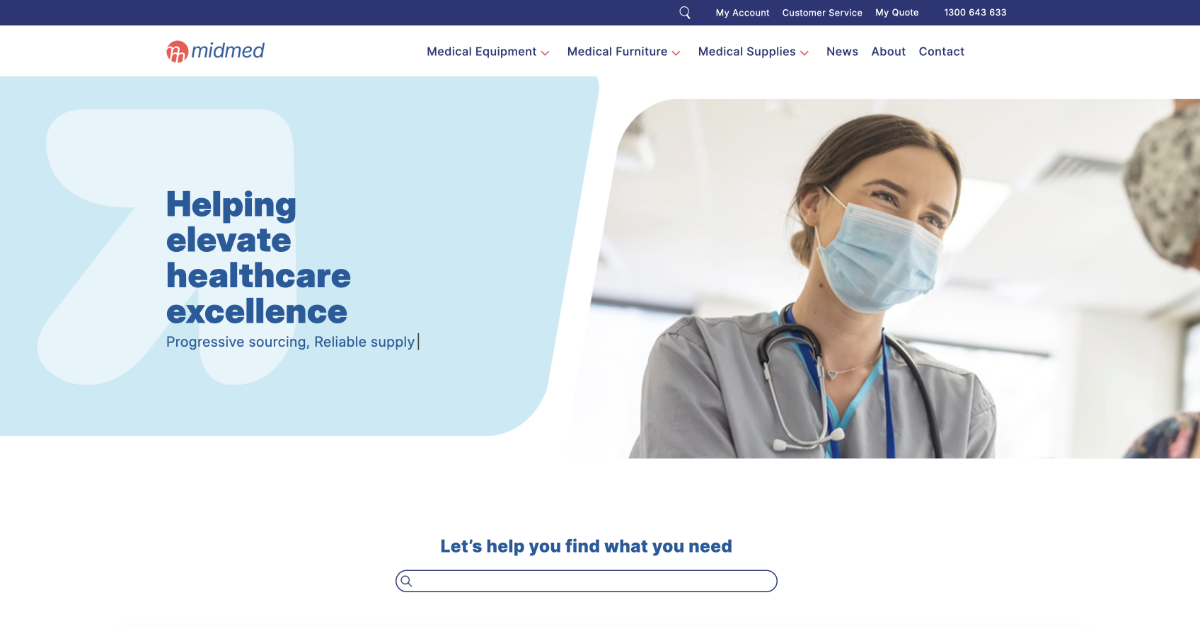Midmed website